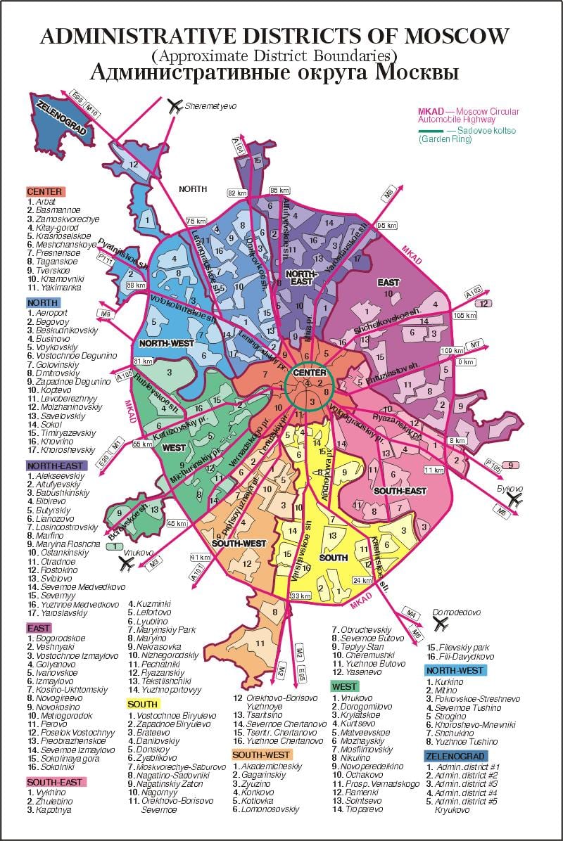 зураг Москва arrondissement