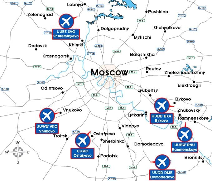 зураг Москвагийн нисэх онгоцны буудал