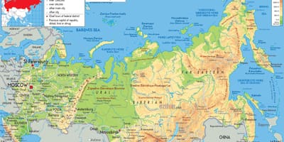 Оху-ын Москва газрын зураг