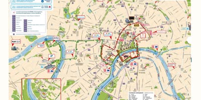 Moskva автобусны газрын зураг