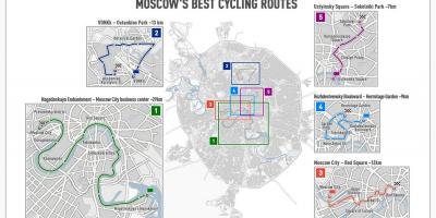 Moskva дугуйн газрын зураг